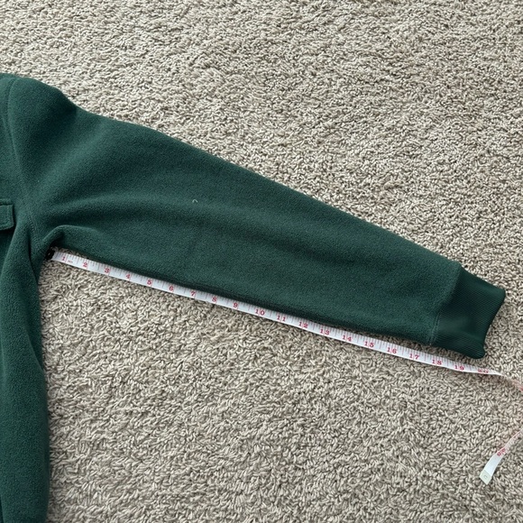 Kit and Ace Water Resistant Fleece Zip Pullover in Whisper Forest Green - Picture 11 of 11